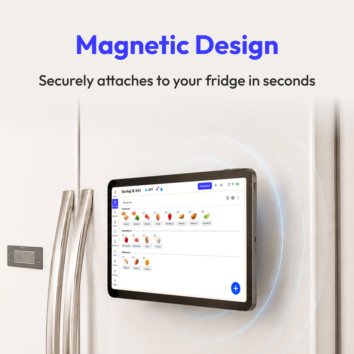 Everblog FridgeCal™ 2 AI Fridge Calendar | $5 Deposit, Save $140